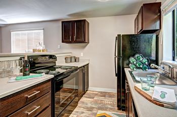 Rustic Colored Flooring